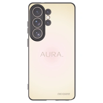 Picasee silikonowe czarne etui na Samsung Galaxy S26 Ultra - Aura