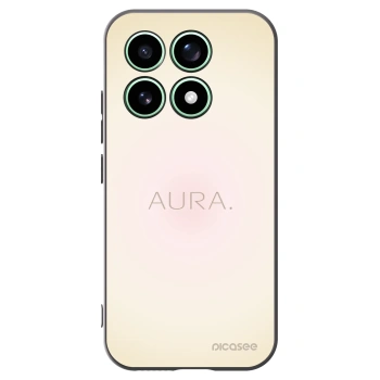 Picasee silikonowe czarne etui na Xiaomi 17 - Aura