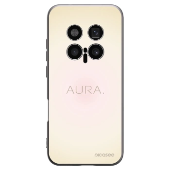 Picasee silikonowe czarne etui na Honor Magic8 Pro 5G - Aura