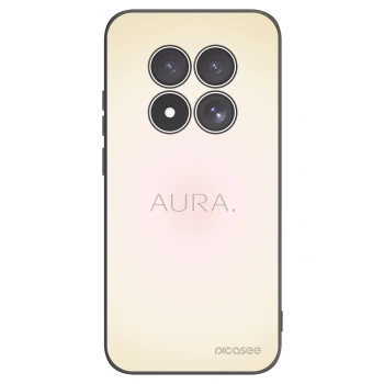 Picasee silikonowe czarne etui na Xiaomi Redmi Note 15 Pro 5G - Aura