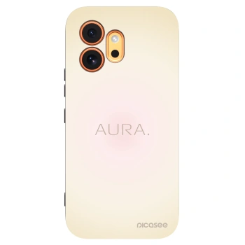 Picasee silikonowe czarne etui na Honor 600 - Aura