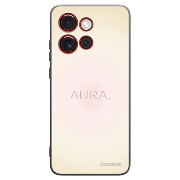 Picasee silikonowe czarne etui na Motorola Edge 60 Neo 5G - Aura