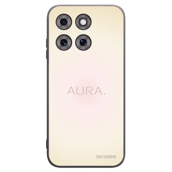 Picasee silikonowe czarne etui na Motorola Moto G77 - Aura