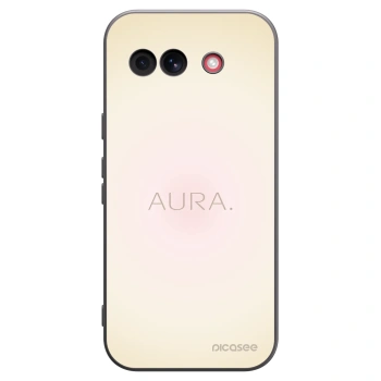 Picasee silikonowe czarne etui na Google Pixel 10a - Aura