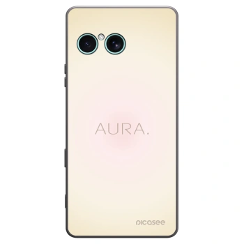 Picasee silikonowe czarne etui na Sony Xperia 10 VII - Aura