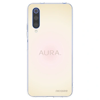 Picasee silikonowe przeźroczyste etui na Xiaomi Mi 9 SE - Aura