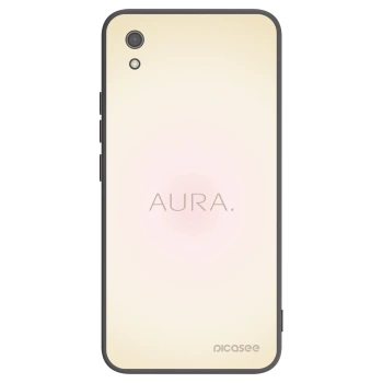 Picasee silikonowe czarne etui na Xiaomi Redmi 7A - Aura