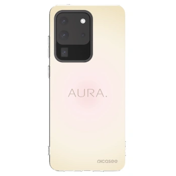 Picasee silikonowe przeźroczyste etui na Samsung Galaxy S20 Ultra 5G G988F - Aura