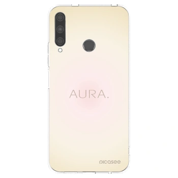 Picasee silikonowe przeźroczyste etui na Huawei P40 Lite E - Aura
