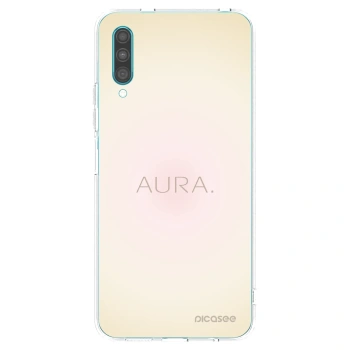 Picasee silikonowe przeźroczyste etui na Samsung Galaxy A30s A307F - Aura