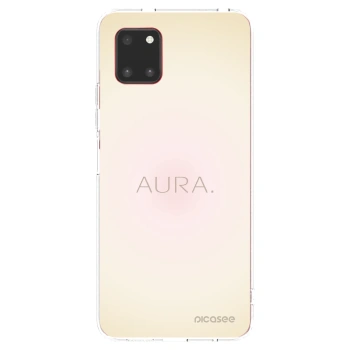 Picasee silikonowe przeźroczyste etui na Samsung Galaxy Note 10 Lite N770F - Aura