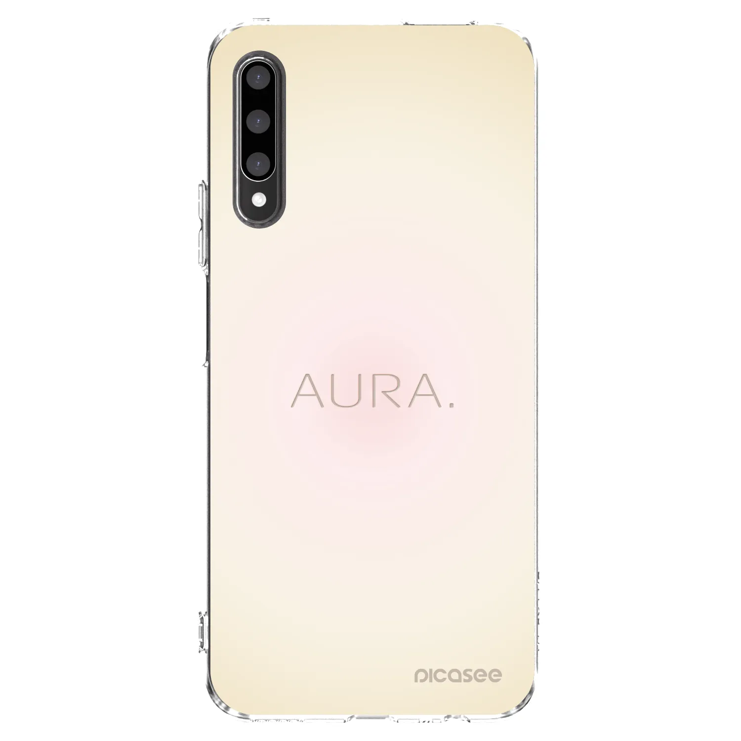 Picasee silikonowe przeźroczyste etui na Honor 9X Pro - Aura