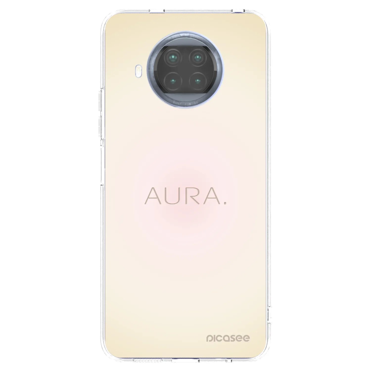 Picasee silikonowe przeźroczyste etui na Xiaomi Mi 10T Lite - Aura