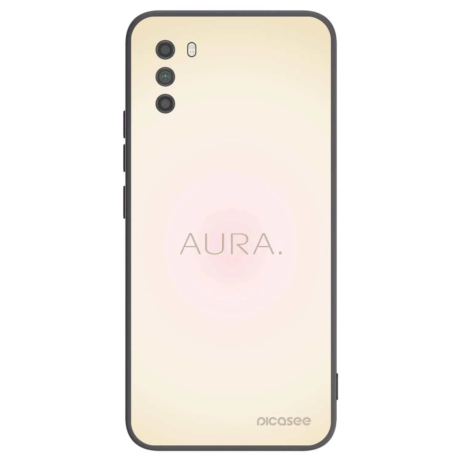 Picasee silikonowe czarne etui na Xiaomi Poco M3 - Aura