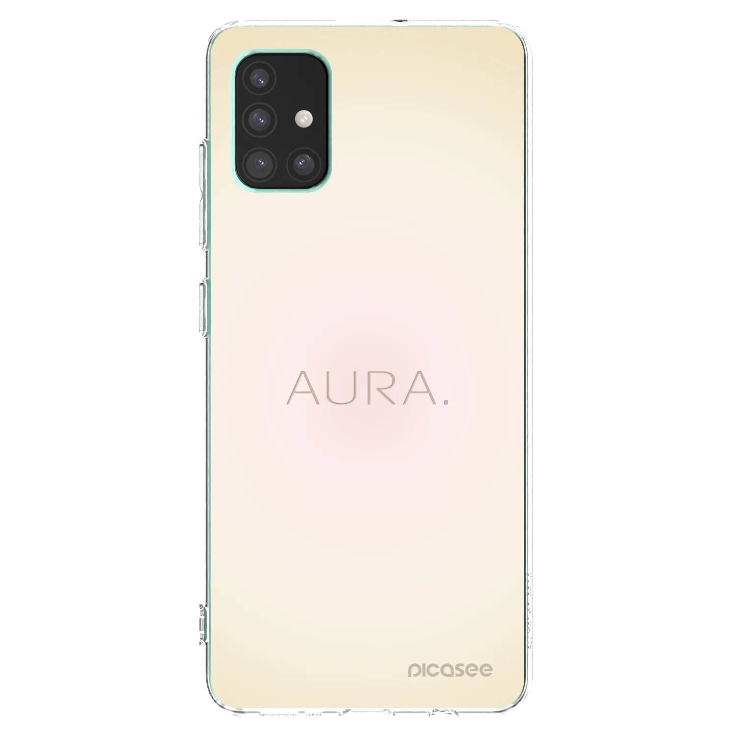 Picasee silikonowe przeźroczyste etui na Samsung Galaxy M51 M515F - Aura