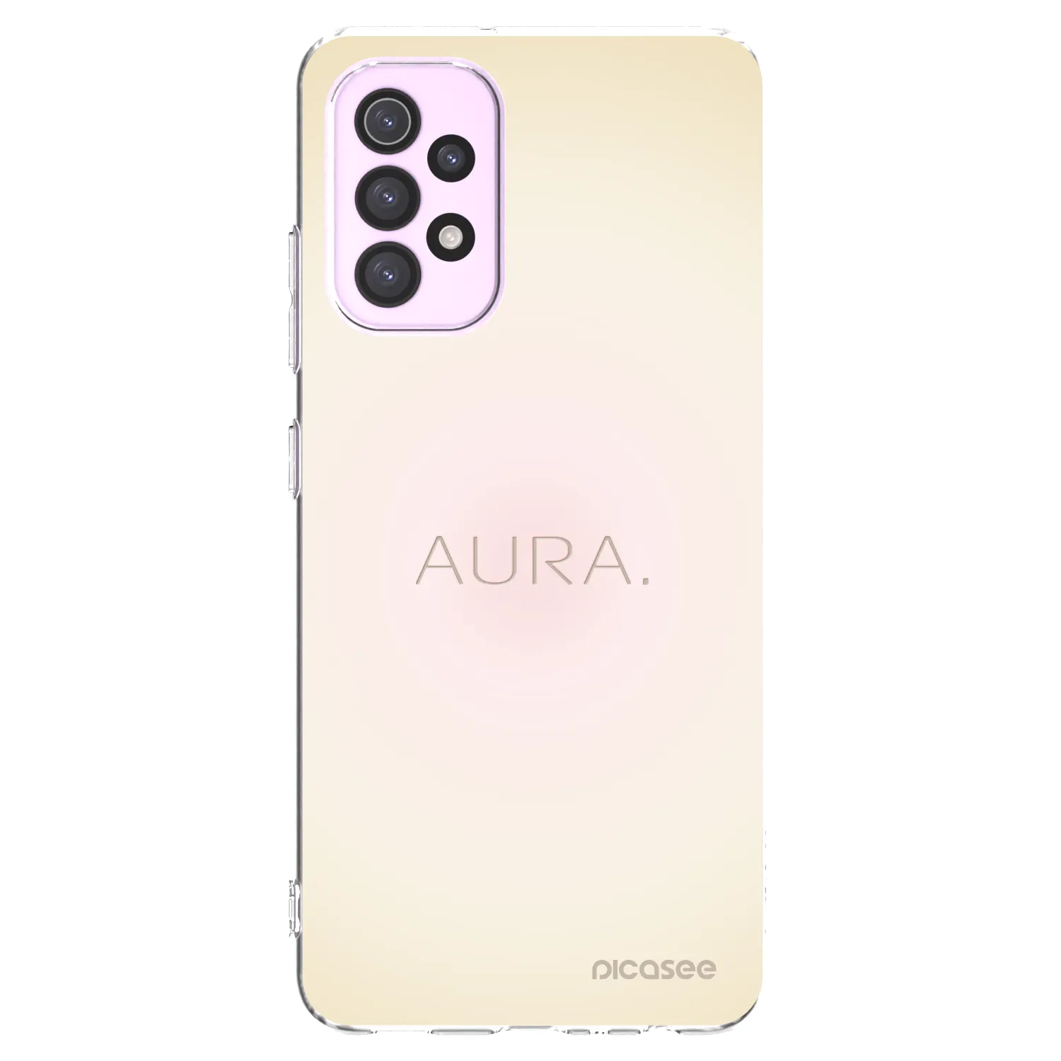 Picasee silikonowe przeźroczyste etui na Samsung Galaxy A32 5G A326B - Aura