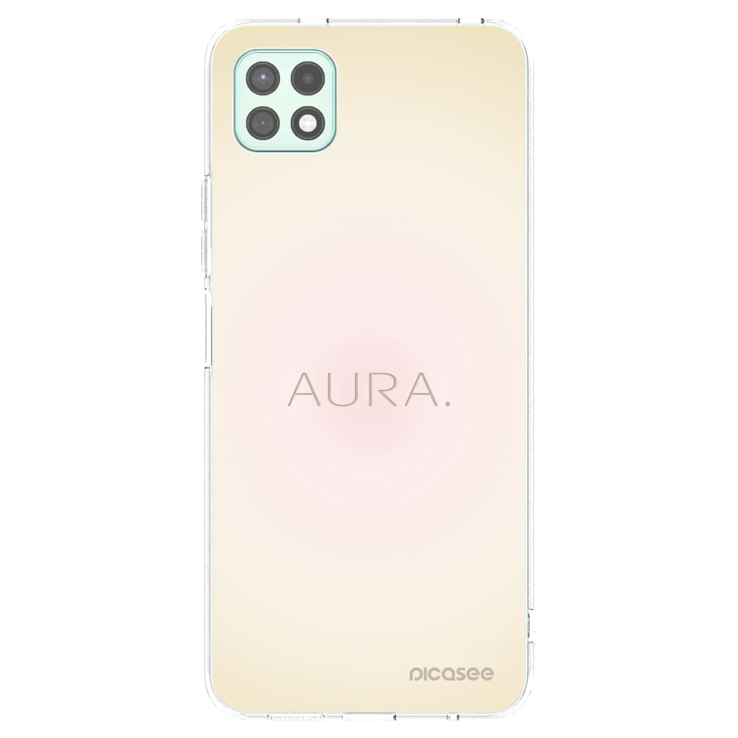 Picasee silikonowe przeźroczyste etui na Samsung Galaxy A22 A226B 5G - Aura