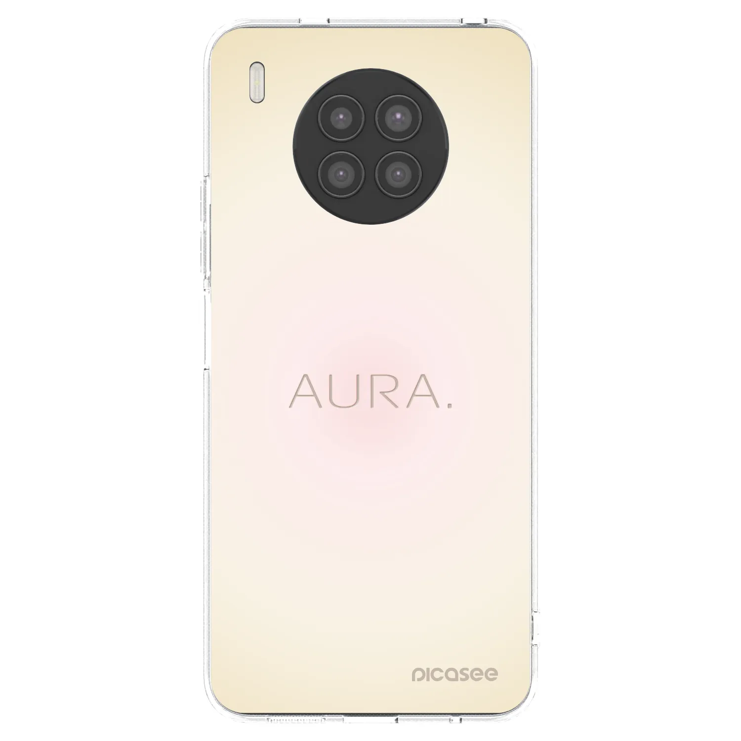 Picasee silikonowe przeźroczyste etui na Huawei Nova 8i - Aura