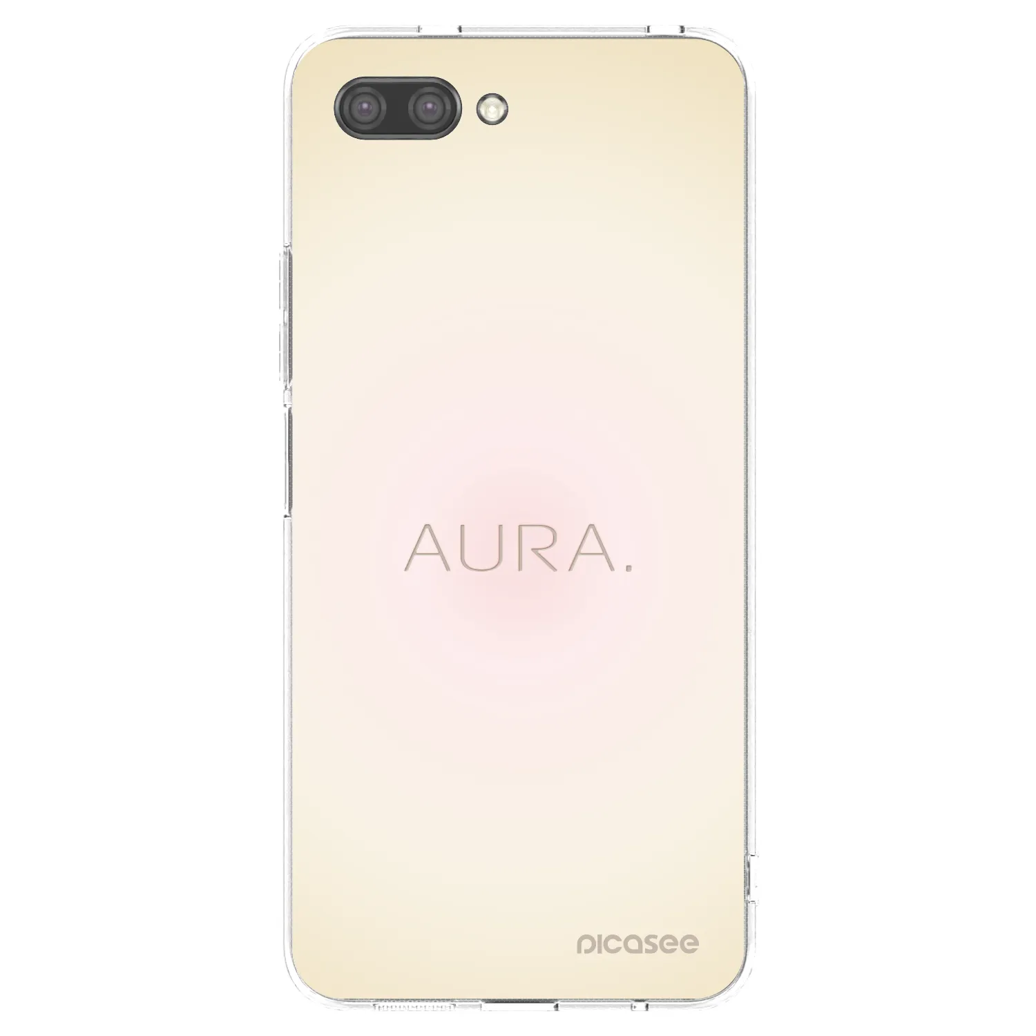 Picasee silikonowe przeźroczyste etui na Honor 10 - Aura