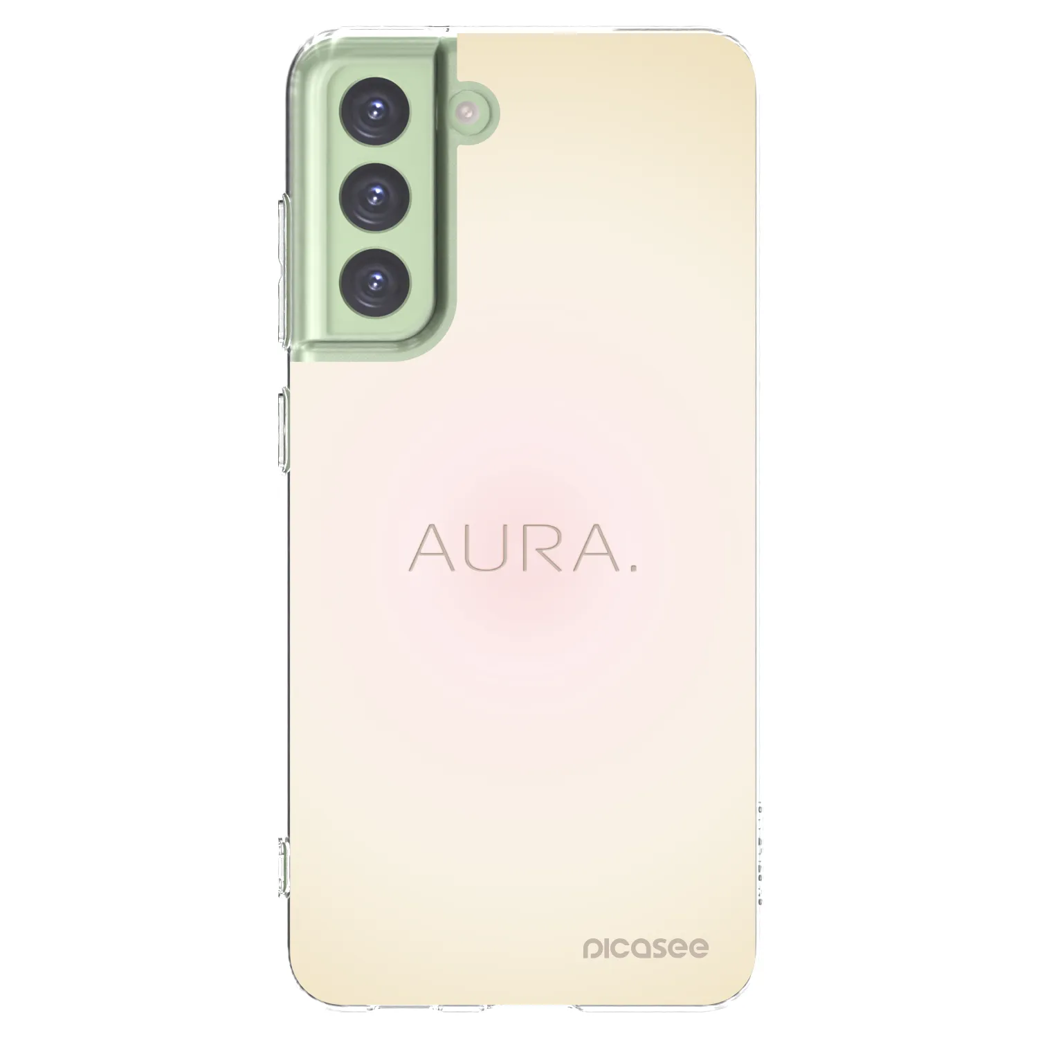 Picasee silikonowe przeźroczyste etui na Samsung Galaxy S21 FE 5G - Aura