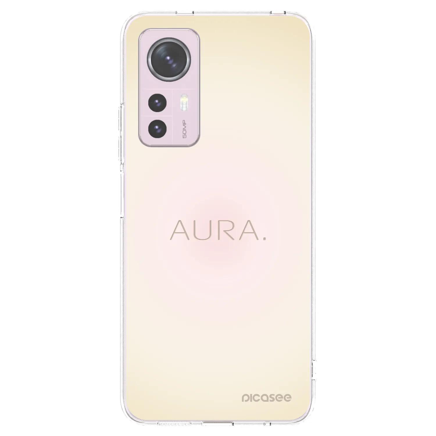 Picasee silikonowe przeźroczyste etui na Xiaomi 12 - Aura