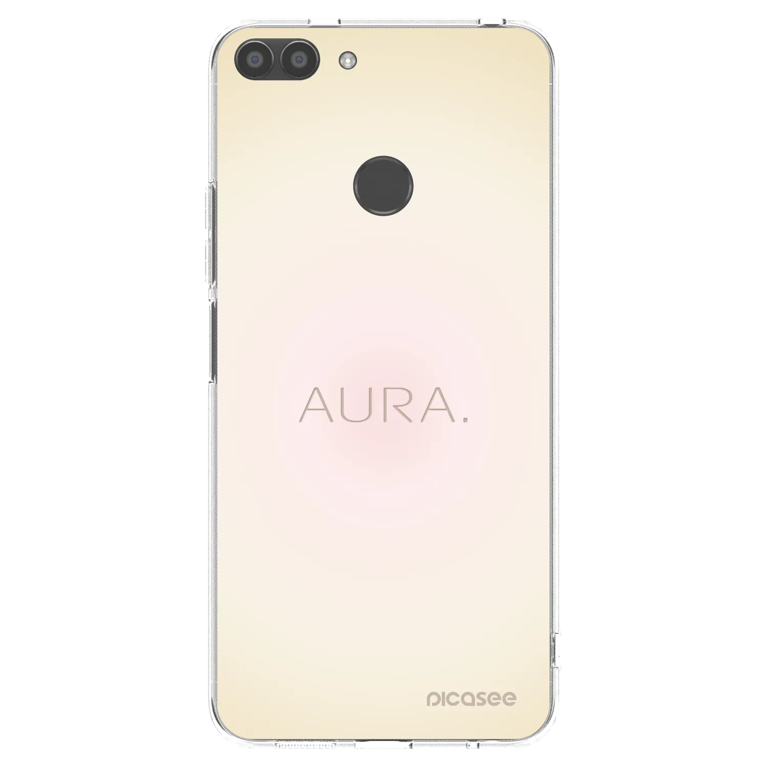 Picasee silikonowe przeźroczyste etui na Huawei P Smart - Aura