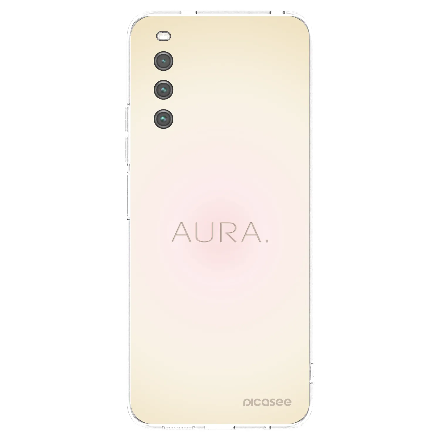 Picasee silikonowe przeźroczyste etui na Sony Xperia 10 IV 5G - Aura