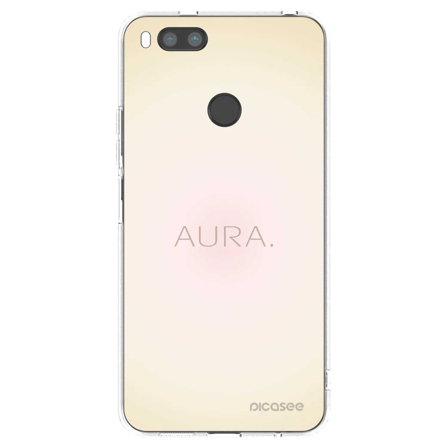 Picasee silikonowe przeźroczyste etui na Xiaomi Redmi A1 - Aura