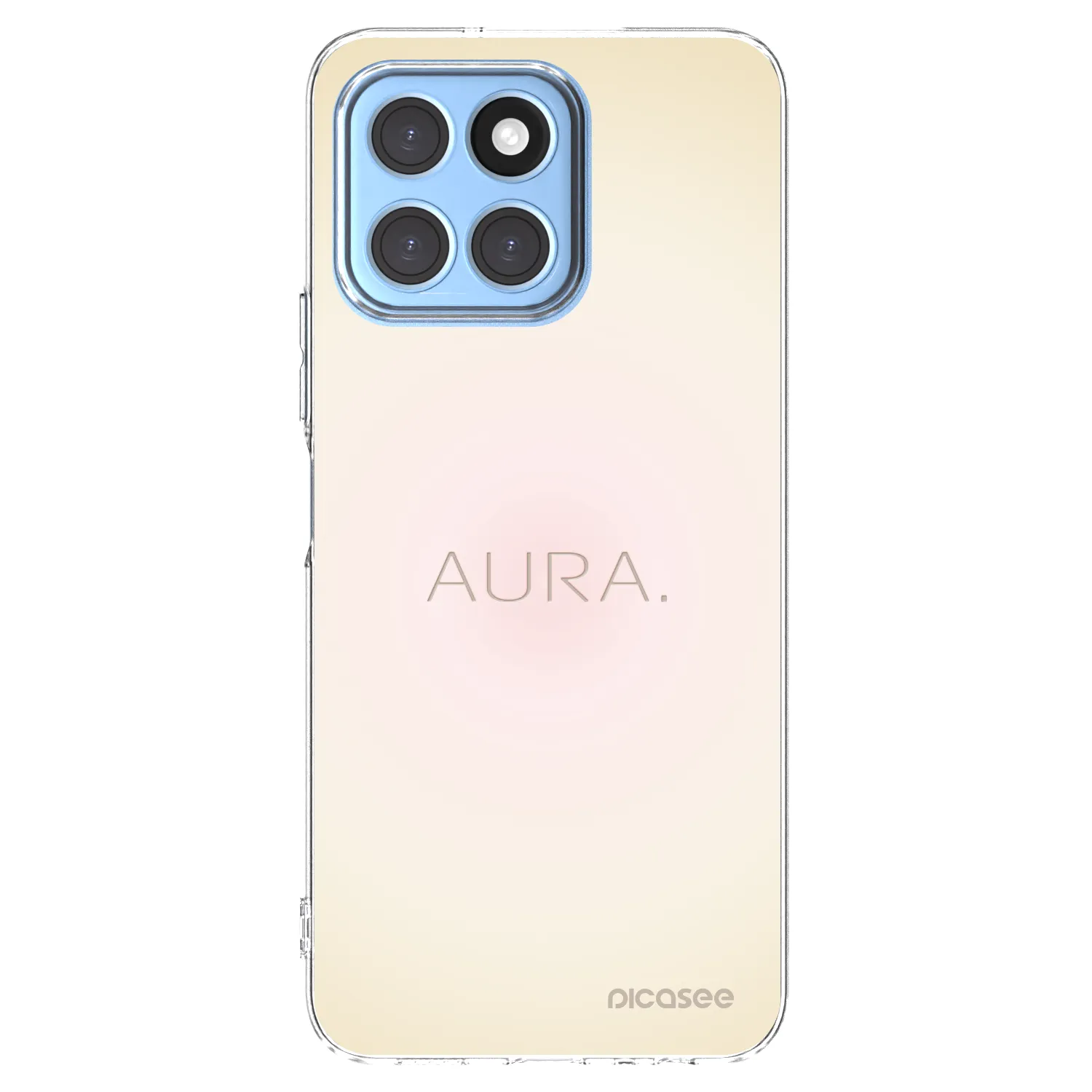 Picasee silikonowe przeźroczyste etui na Honor X6 - Aura