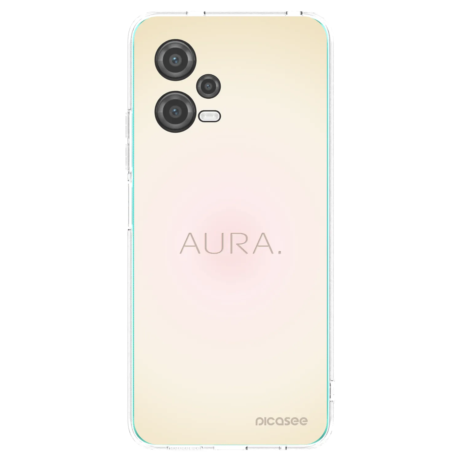 Picasee silikonowe przeźroczyste etui na Xiaomi Poco X5 - Aura