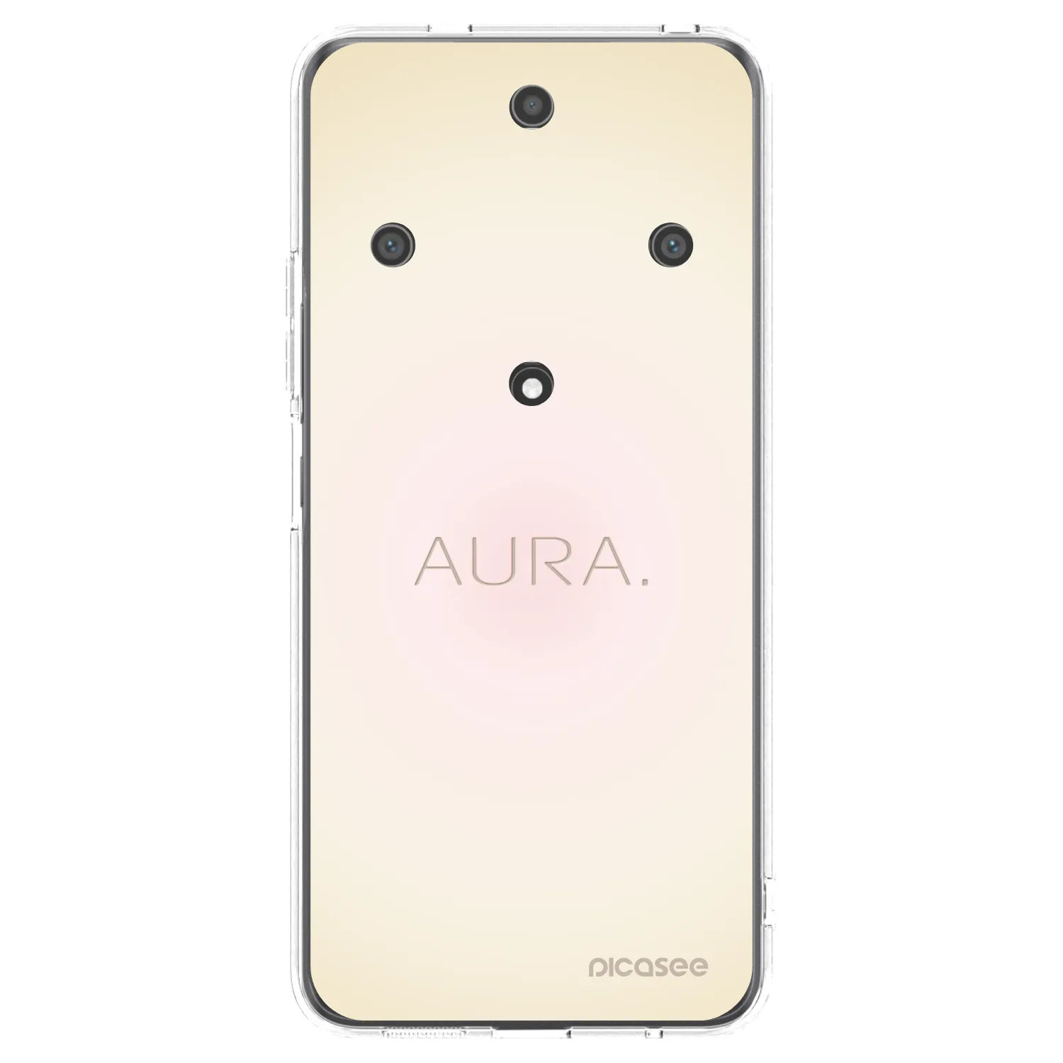 Picasee silikonowe przeźroczyste etui na Honor Magic5 Lite 5G - Aura