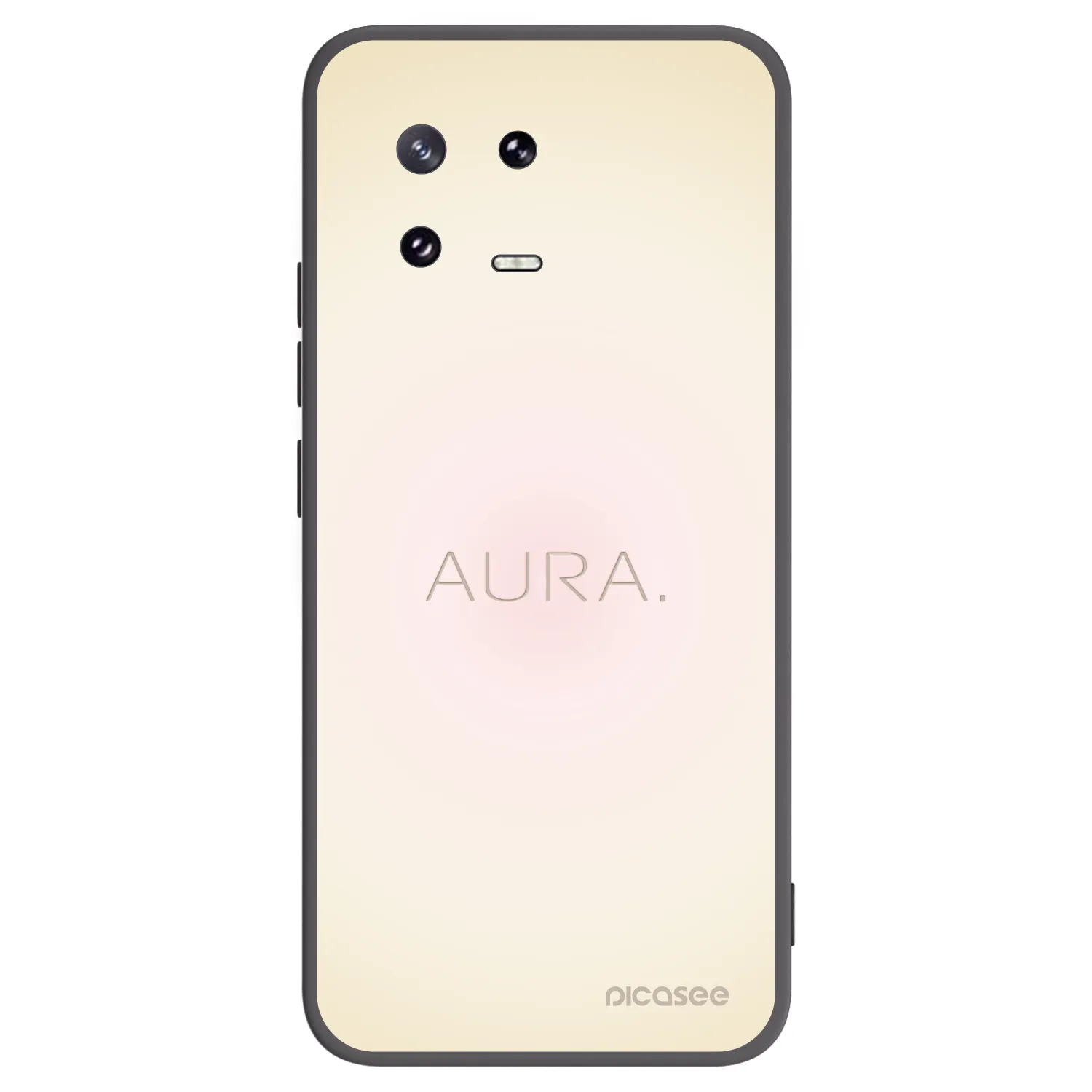 Picasee silikonowe czarne etui na Xiaomi 13 Pro - Aura