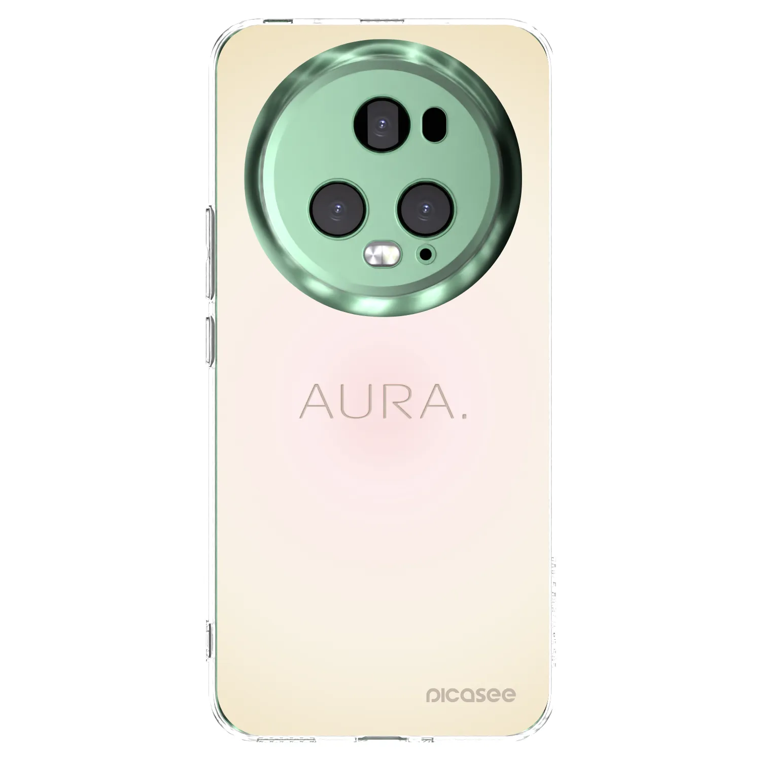 Picasee silikonowe przeźroczyste etui na Honor Magic5 Pro - Aura