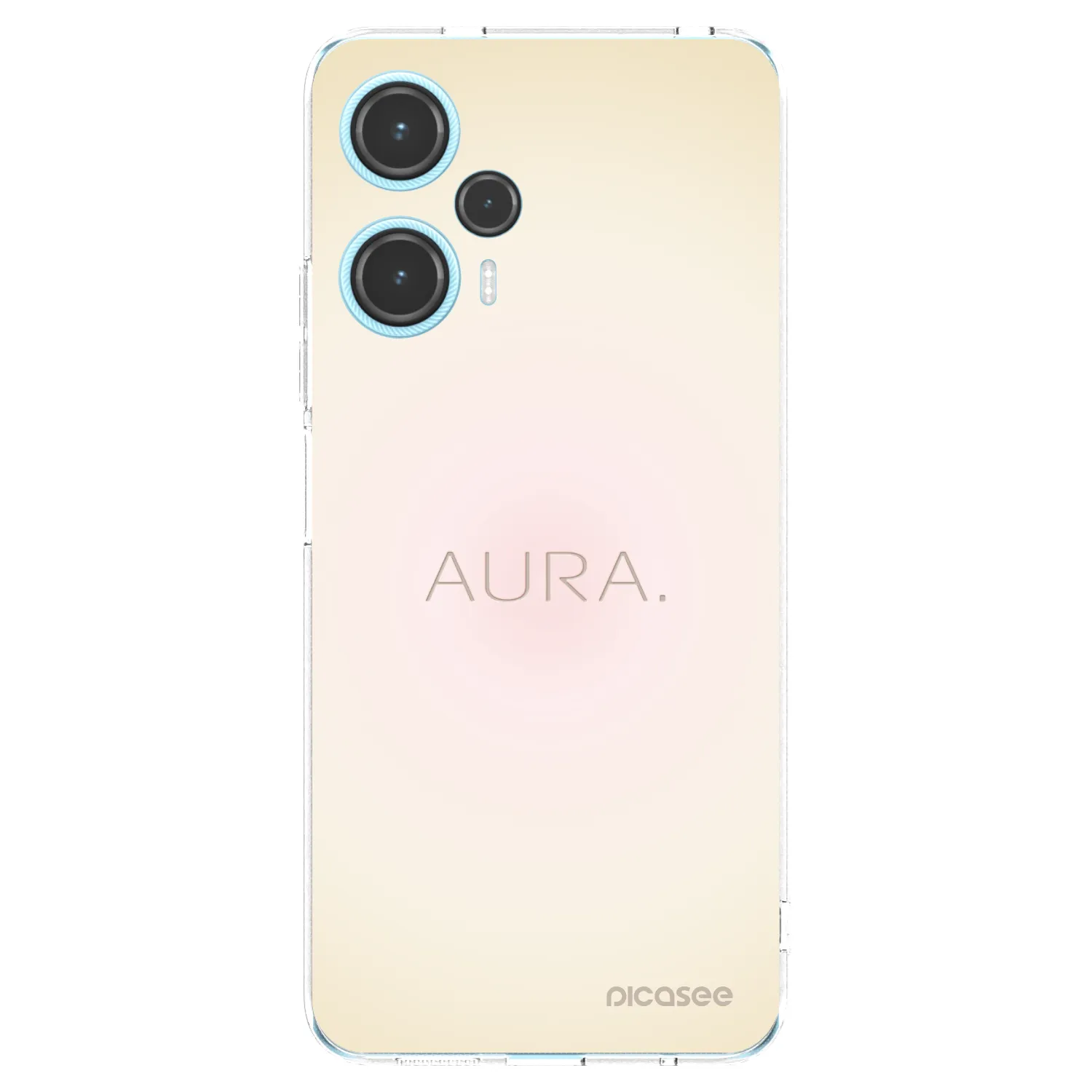 Picasee silikonowe przeźroczyste etui na Xiaomi Poco F5 - Aura