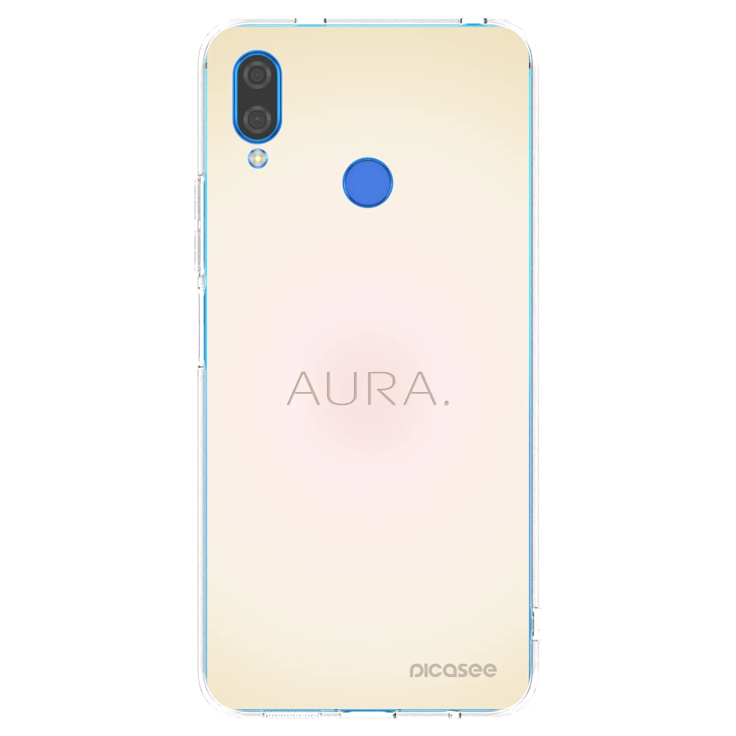 Picasee silikonowe przeźroczyste etui na Huawei Nova 3 - Aura