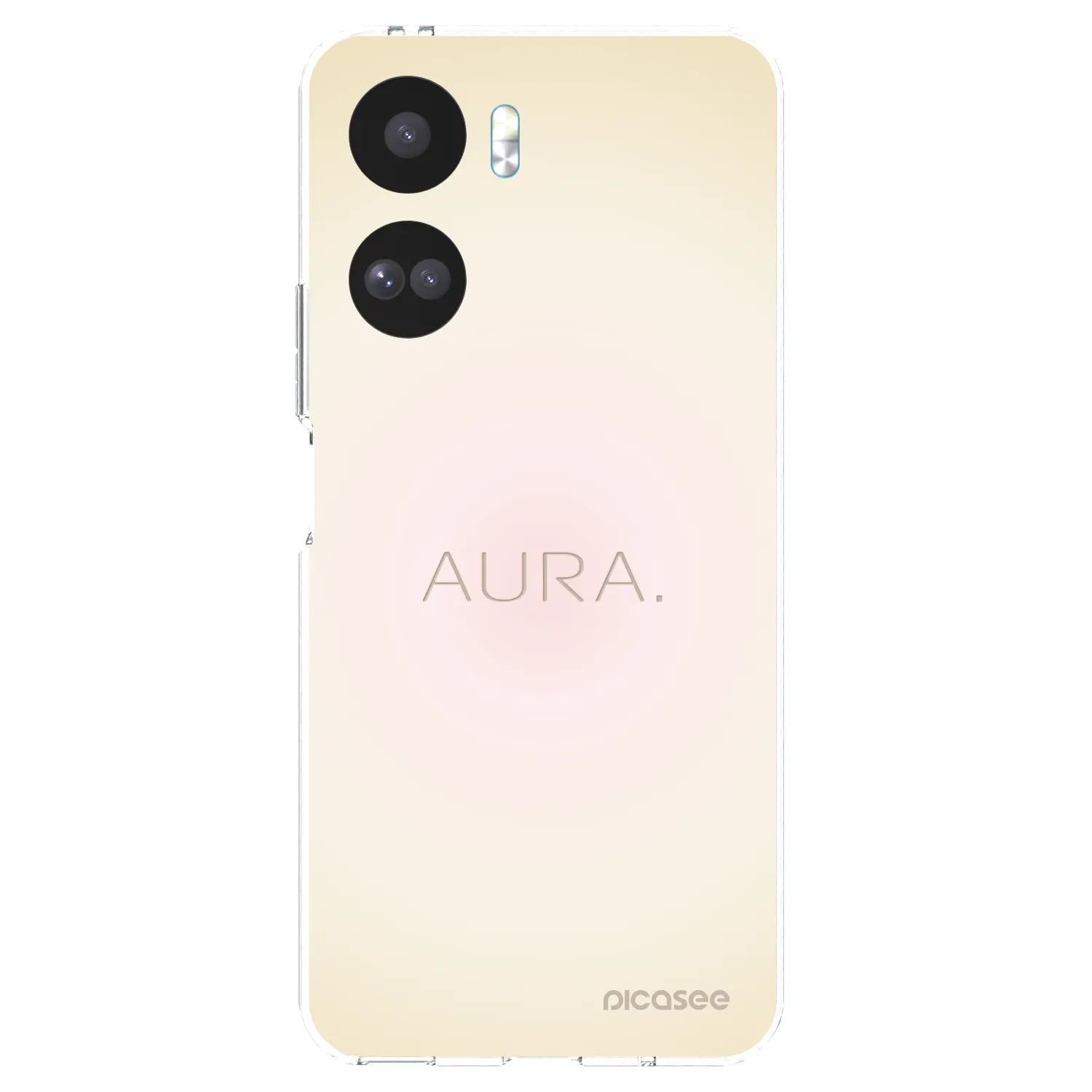 Picasee silikonowe przeźroczyste etui na Honor 90 Lite 5G - Aura