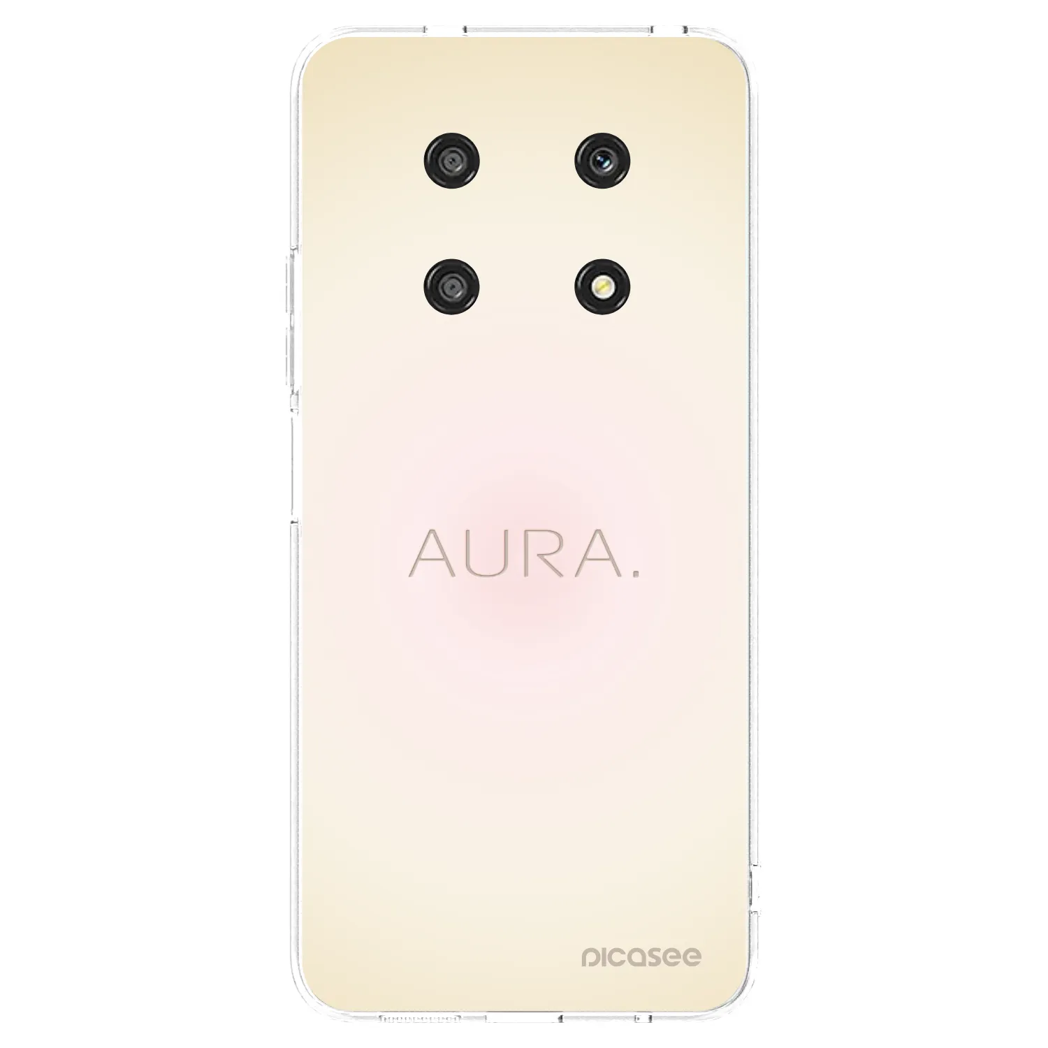 Picasee silikonowe przeźroczyste etui na Honor Magic4 Lite 5G - Aura