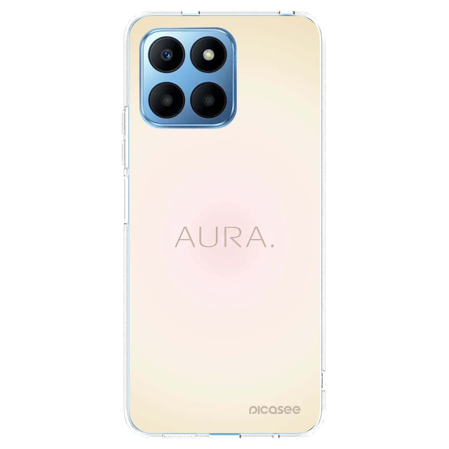 Picasee silikonowe przeźroczyste etui na Honor 70 Lite - Aura