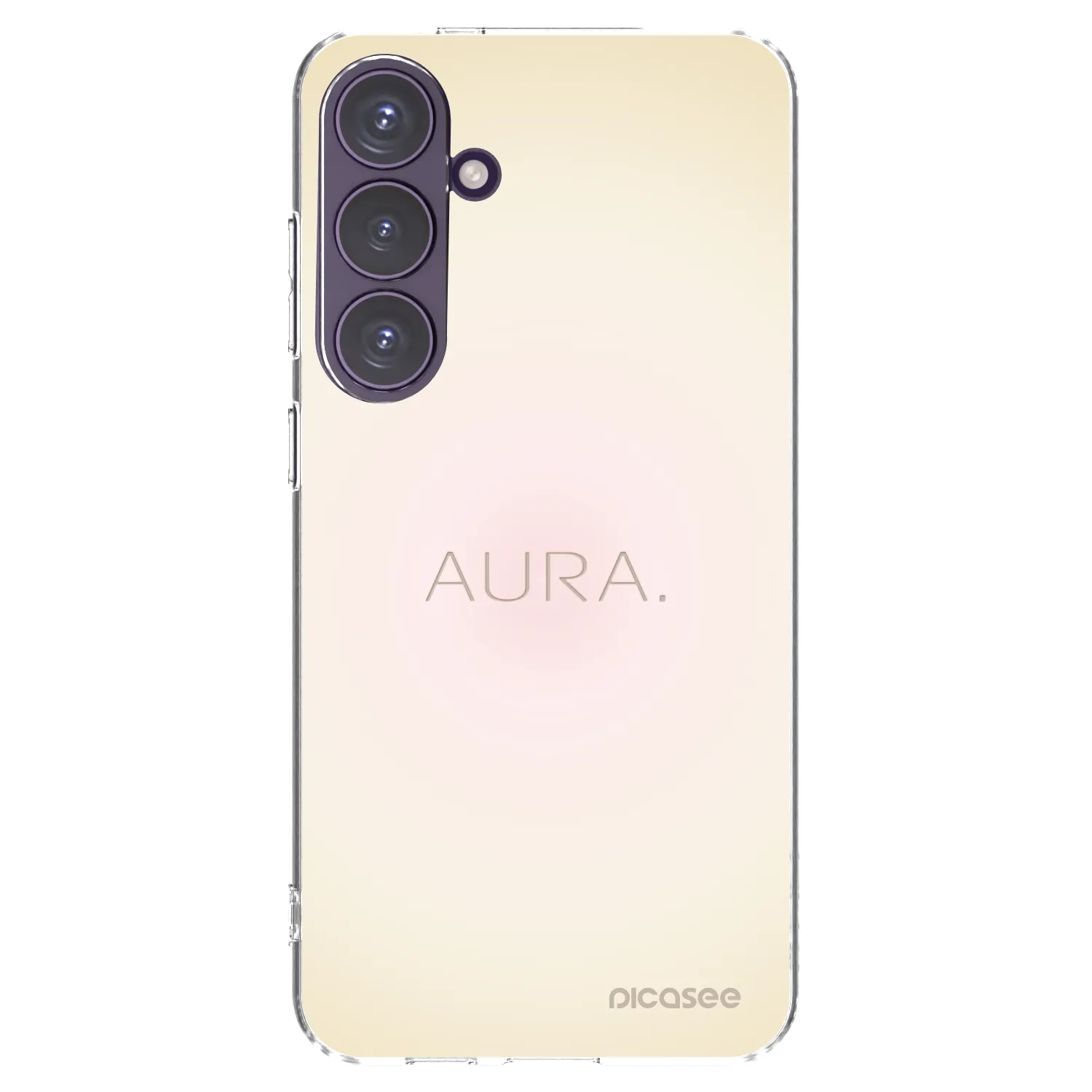 Picasee silikonowe przeźroczyste etui na Samsung Galaxy S24+ S926B 5G - Aura