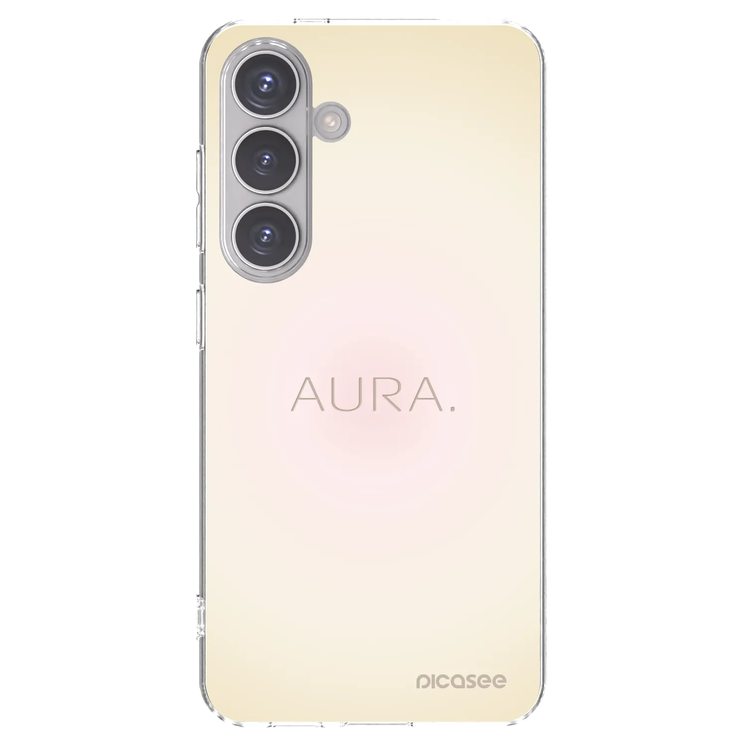 Picasee silikonowe przeźroczyste etui na Samsung Galaxy S24 S921B 5G - Aura