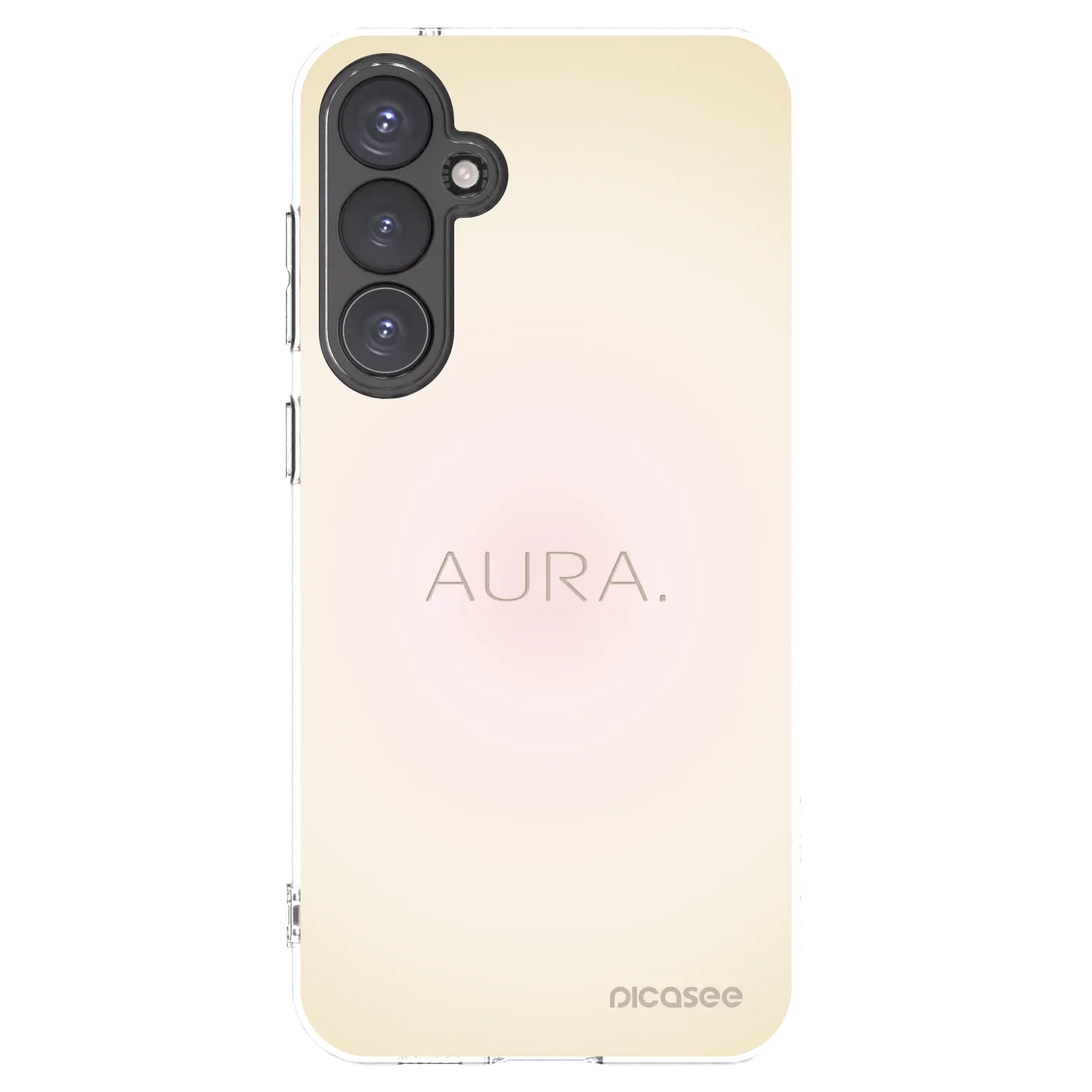 Picasee silikonowe przeźroczyste etui na Samsung Galaxy S23 FE S711B - Aura