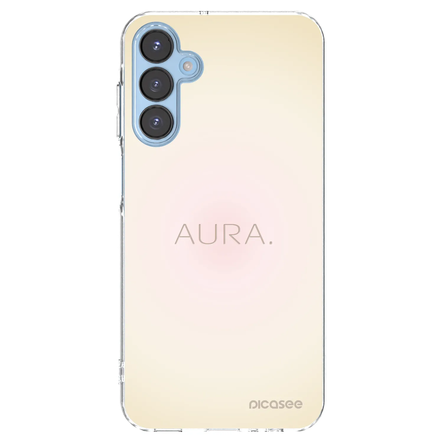 Picasee silikonowe przeźroczyste etui na Samsung Galaxy A15 A156B 5G - Aura