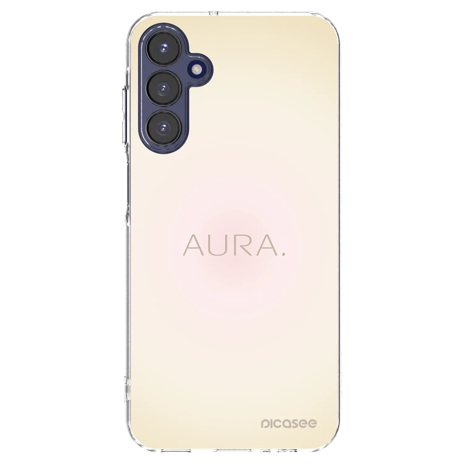 Picasee silikonowe przeźroczyste etui na Samsung Galaxy A15 A155F 4G - Aura