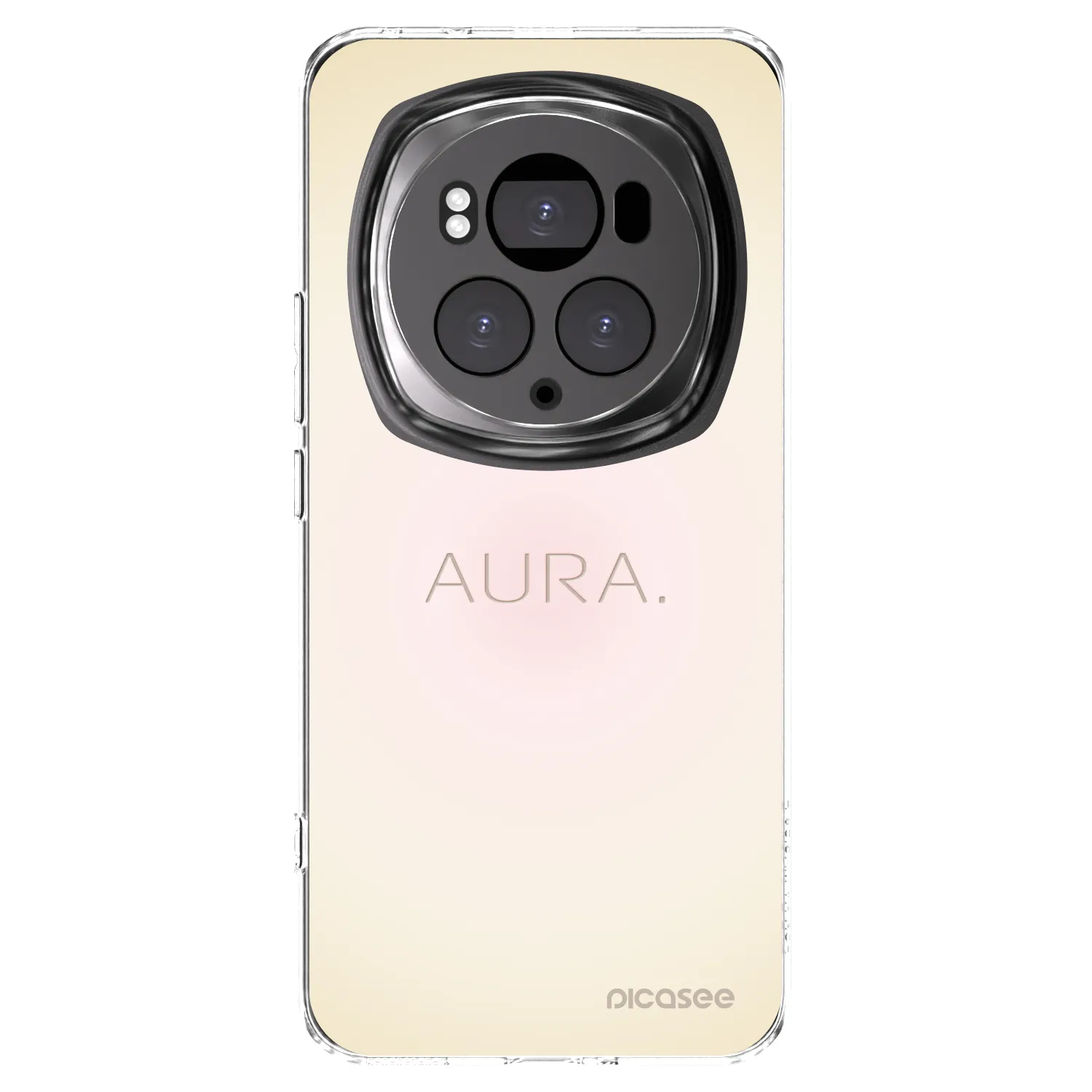 Picasee silikonowe przeźroczyste etui na Honor Magic6 Pro - Aura