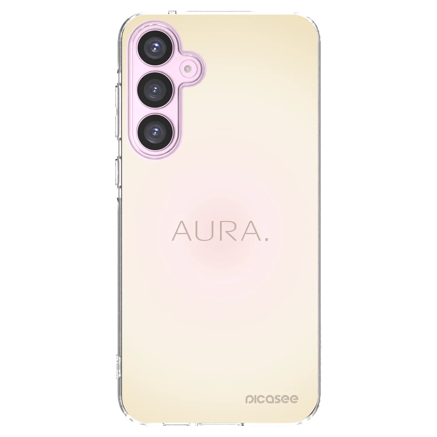 Picasee silikonowe przeźroczyste etui na Samsung Galaxy A55 5G A556B - Aura