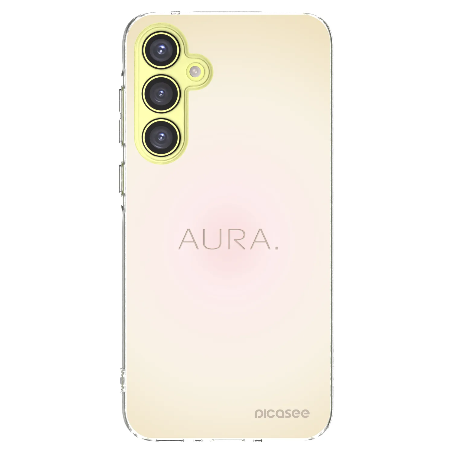 Picasee silikonowe przeźroczyste etui na Samsung Galaxy A35 5G A356B - Aura