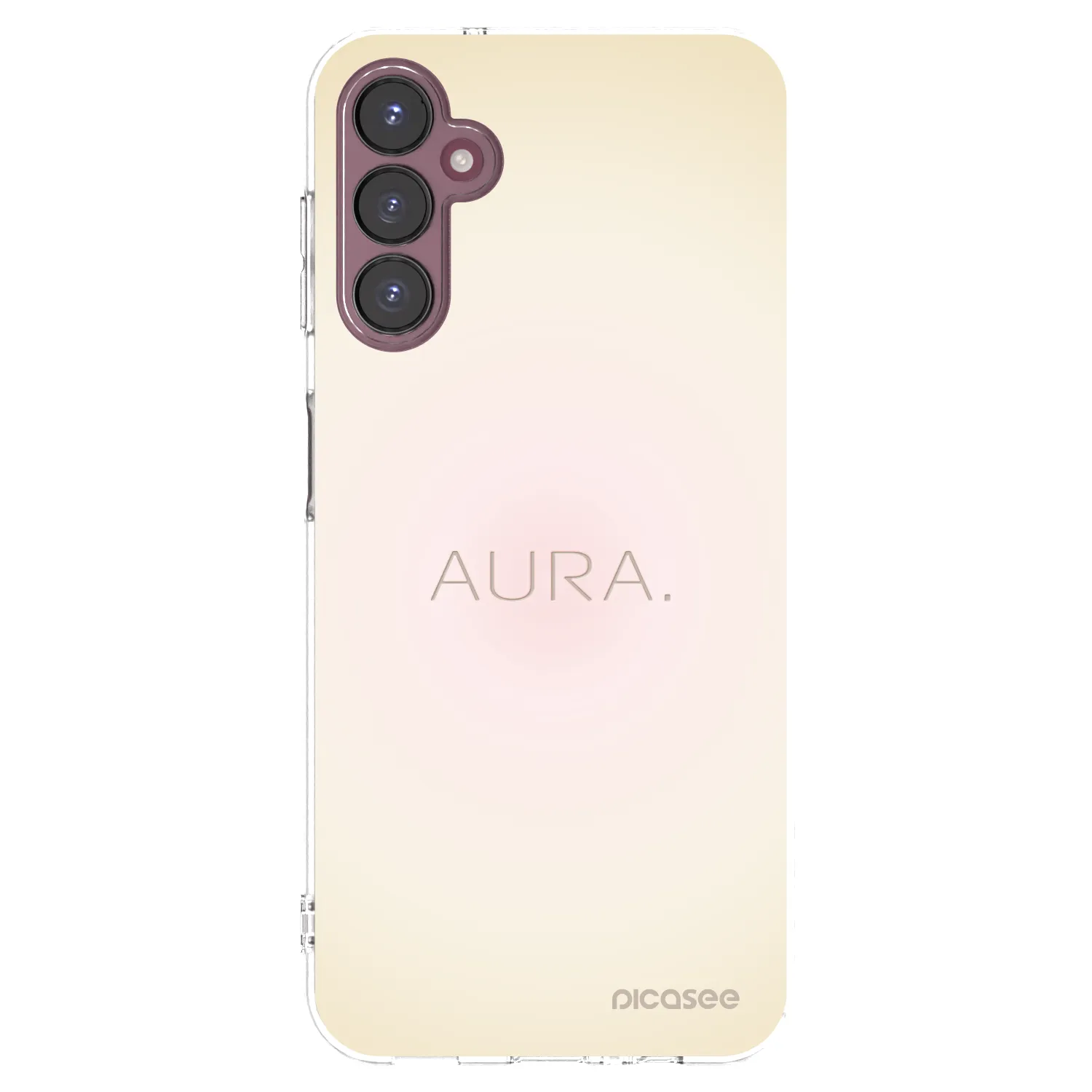 Picasee silikonowe przeźroczyste etui na Samsung Galaxy A05s A057G - Aura