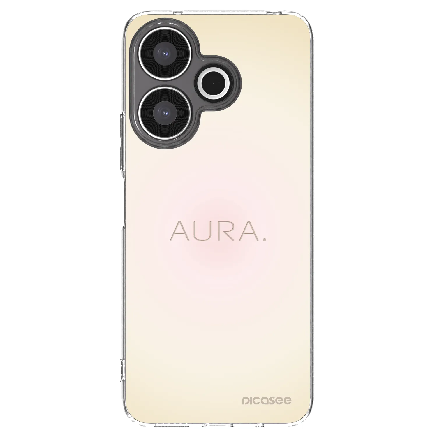 Picasee silikonowe przeźroczyste etui na Xiaomi Redmi 13 4G - Aura