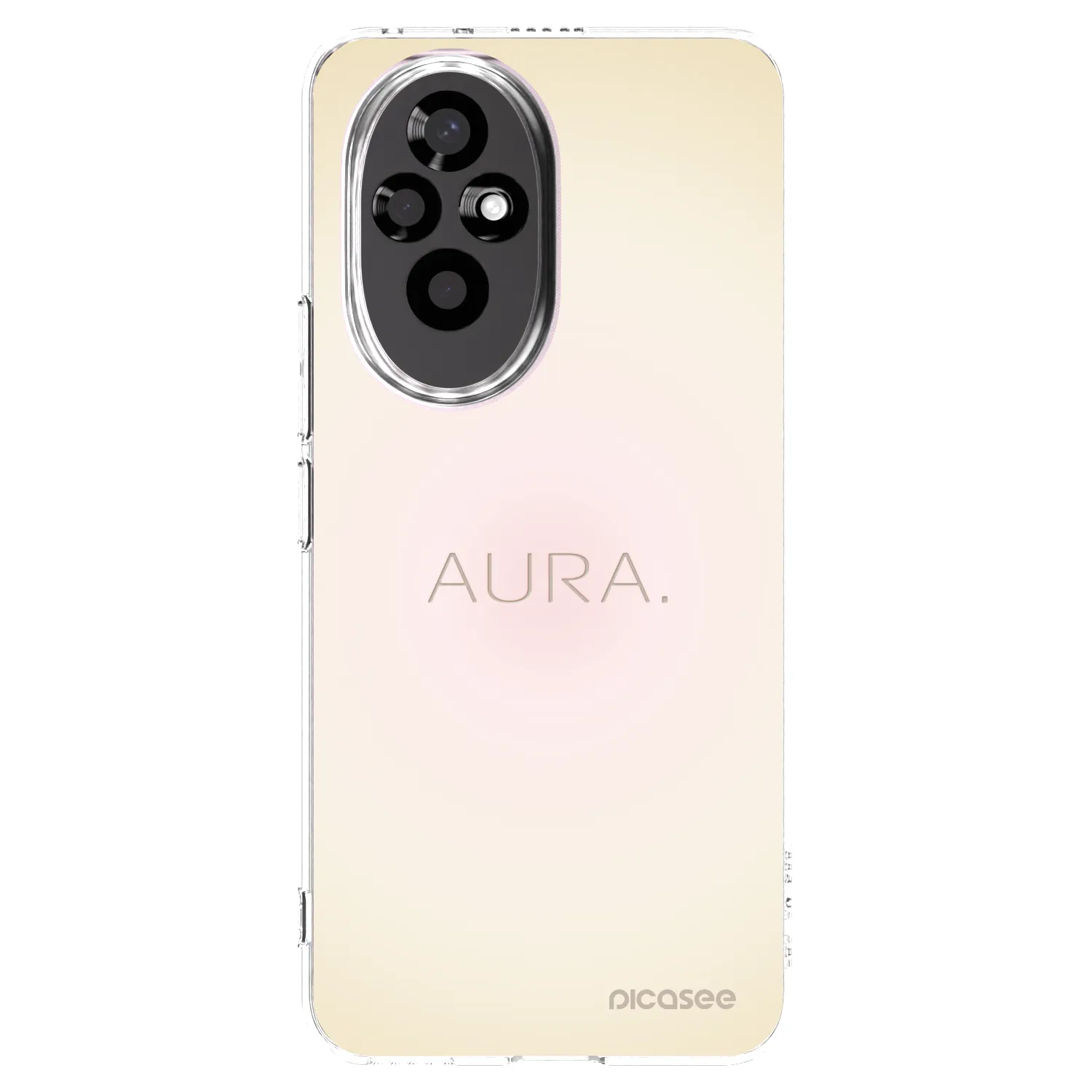 Picasee silikonowe przeźroczyste etui na Honor 200 Pro 5G - Aura