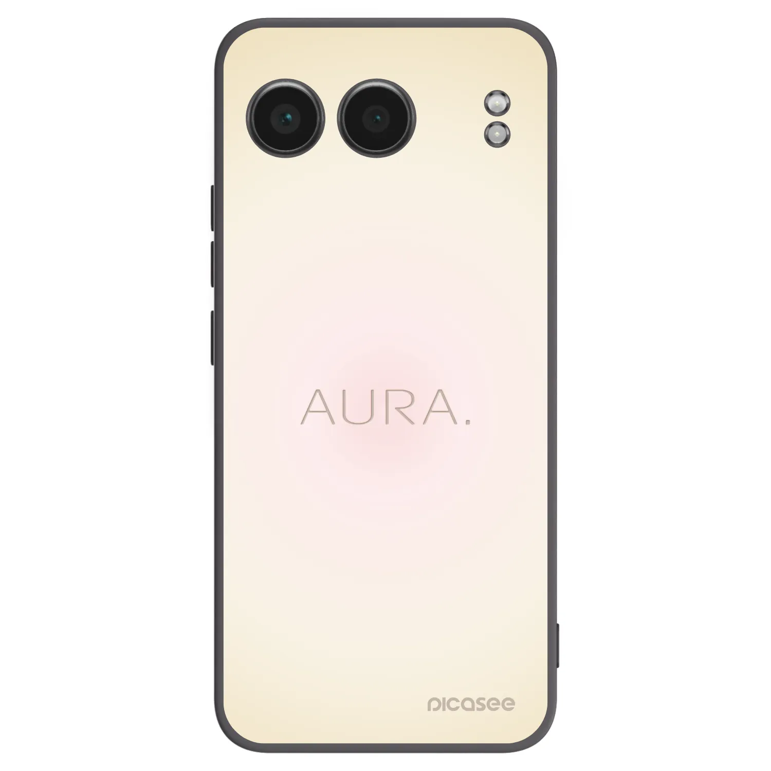 Picasee silikonowe czarne etui na OnePlus Nord 4 - Aura